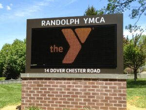 Randolph YMCA; 19mm, 3'5" x 7'3", Randolph, NJ